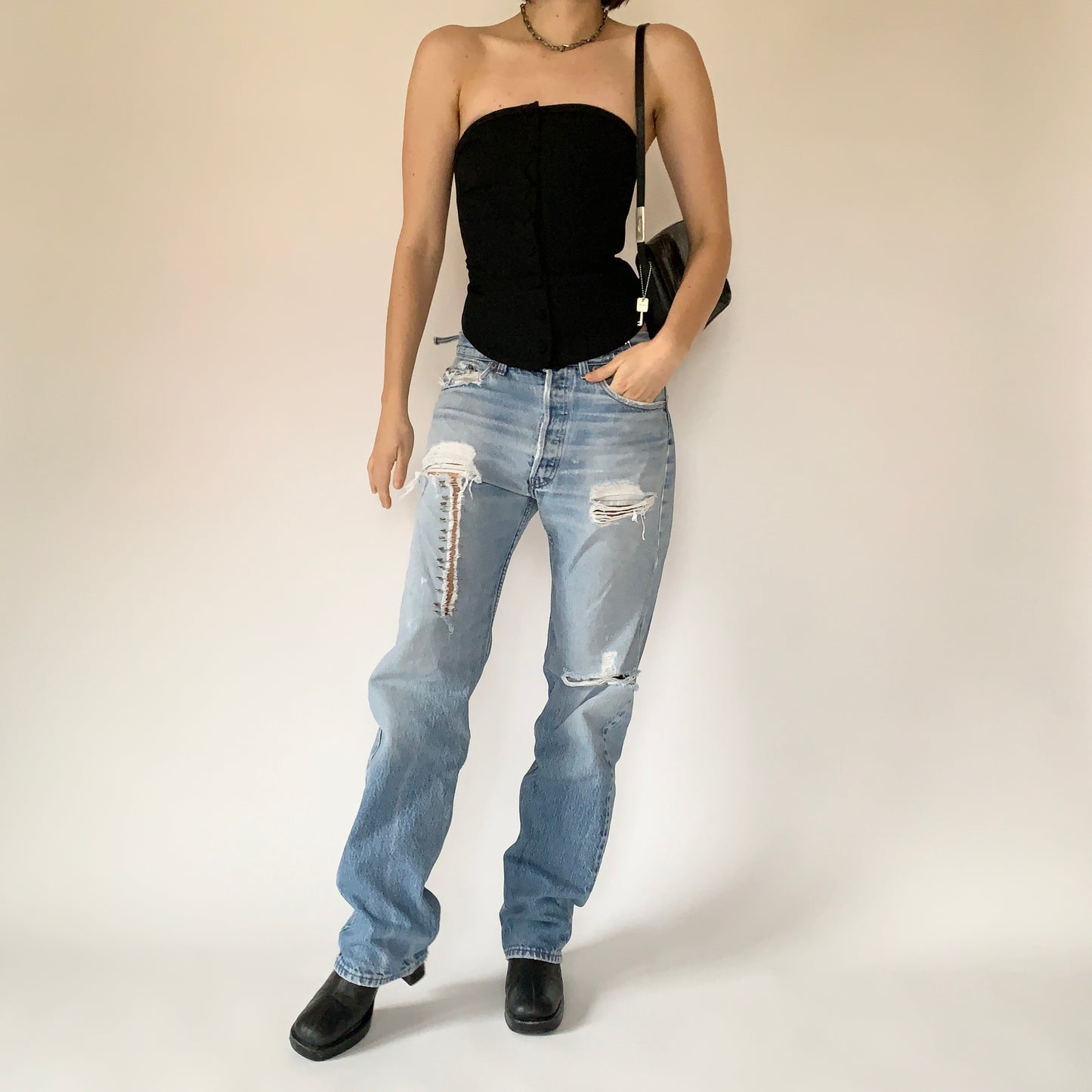 Vintage Grunge Levi’s 501s (M/L)