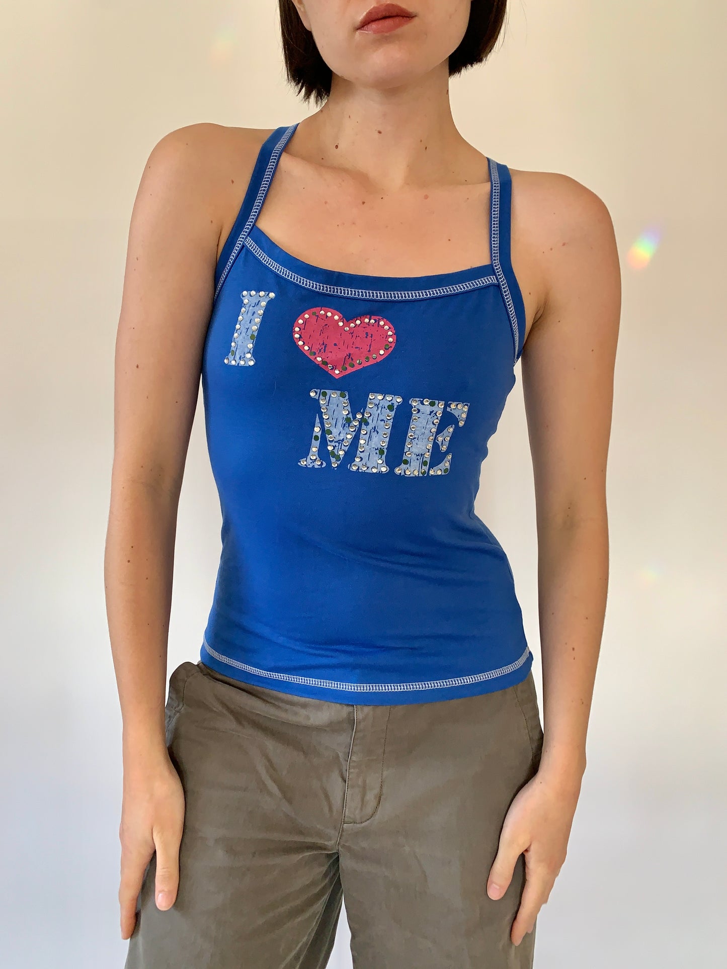 Y2K I <3 Me Tank - S/M