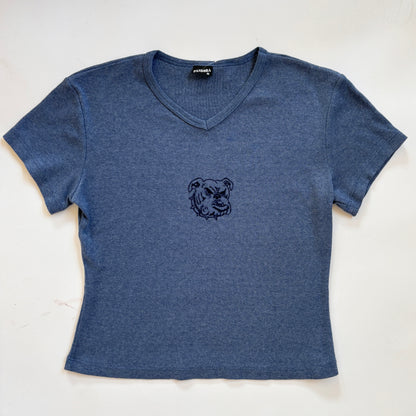 90s Bulldog Baby Tee (S)
