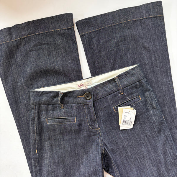 2000s Dark Wash Flare Jeans (S)