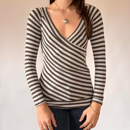 00s French Striped Top (S)