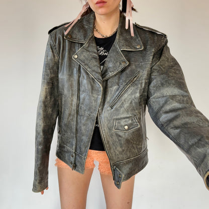 90s Biker Jacket (XL)