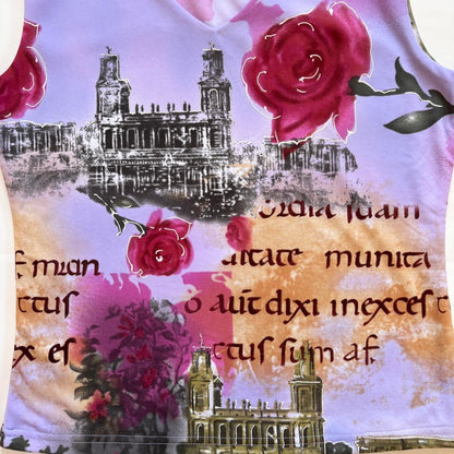 Y2K Cityscape Top (M/L)