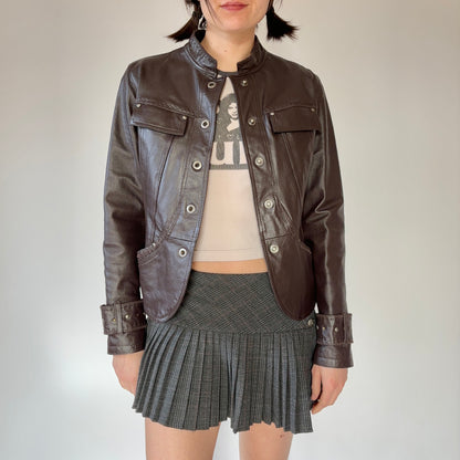 2000s Leather Jacket (S)