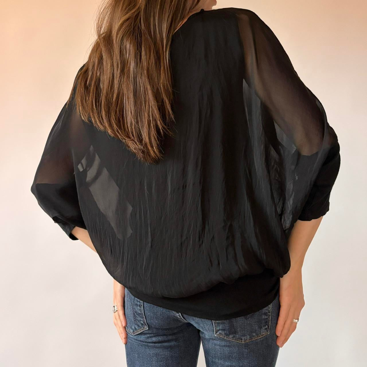 2000s Deadstock Italian Slouchy Top (M)