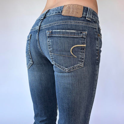 00s American Eagle Low Rise Bootcut Jeans (XXS)