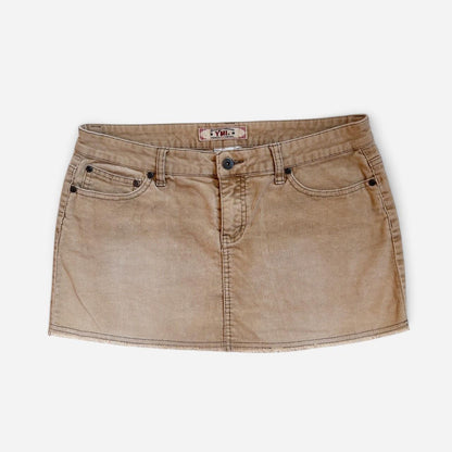 Y2K Corduroy Mini Skirt (M)