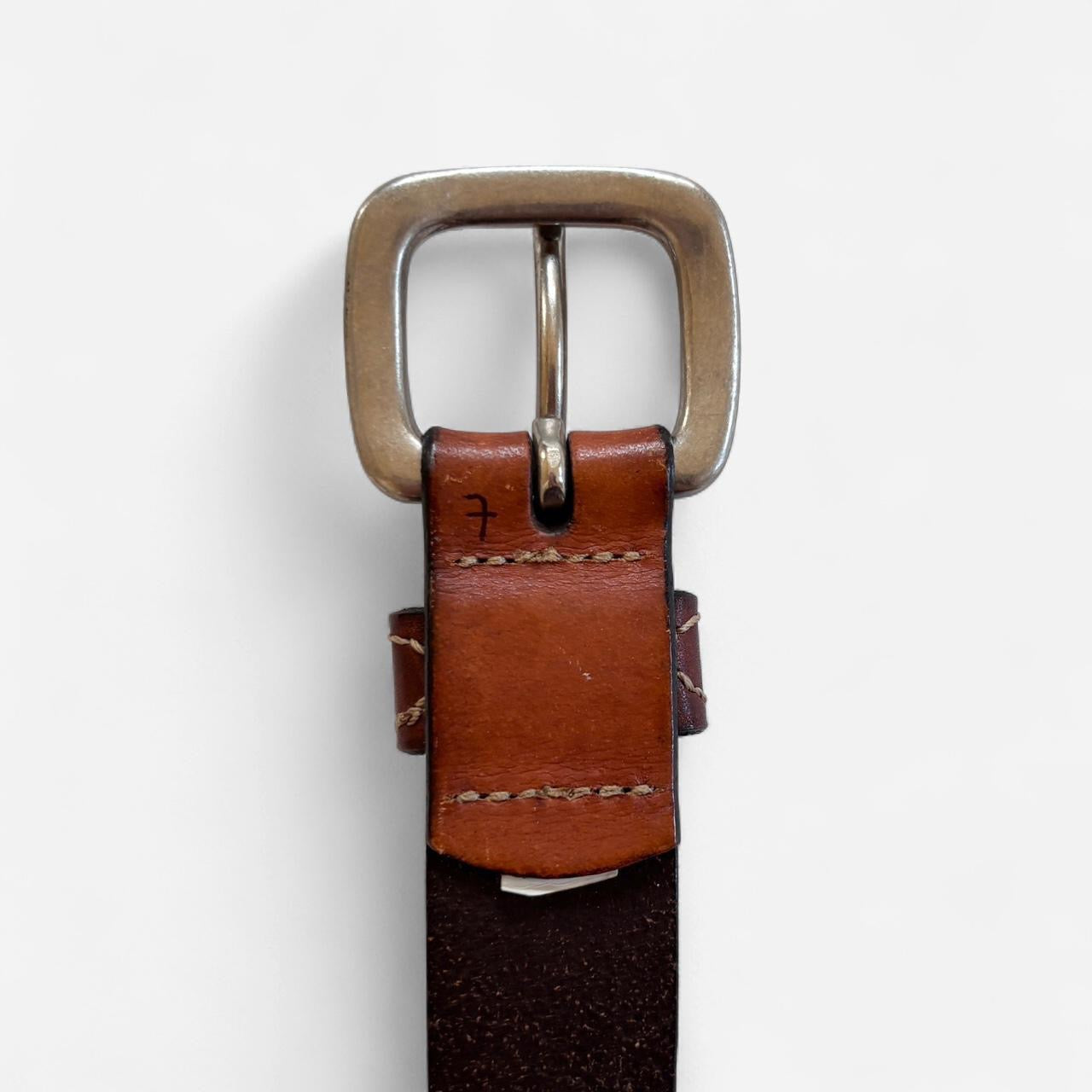 Embossed Genuine Leather Belt