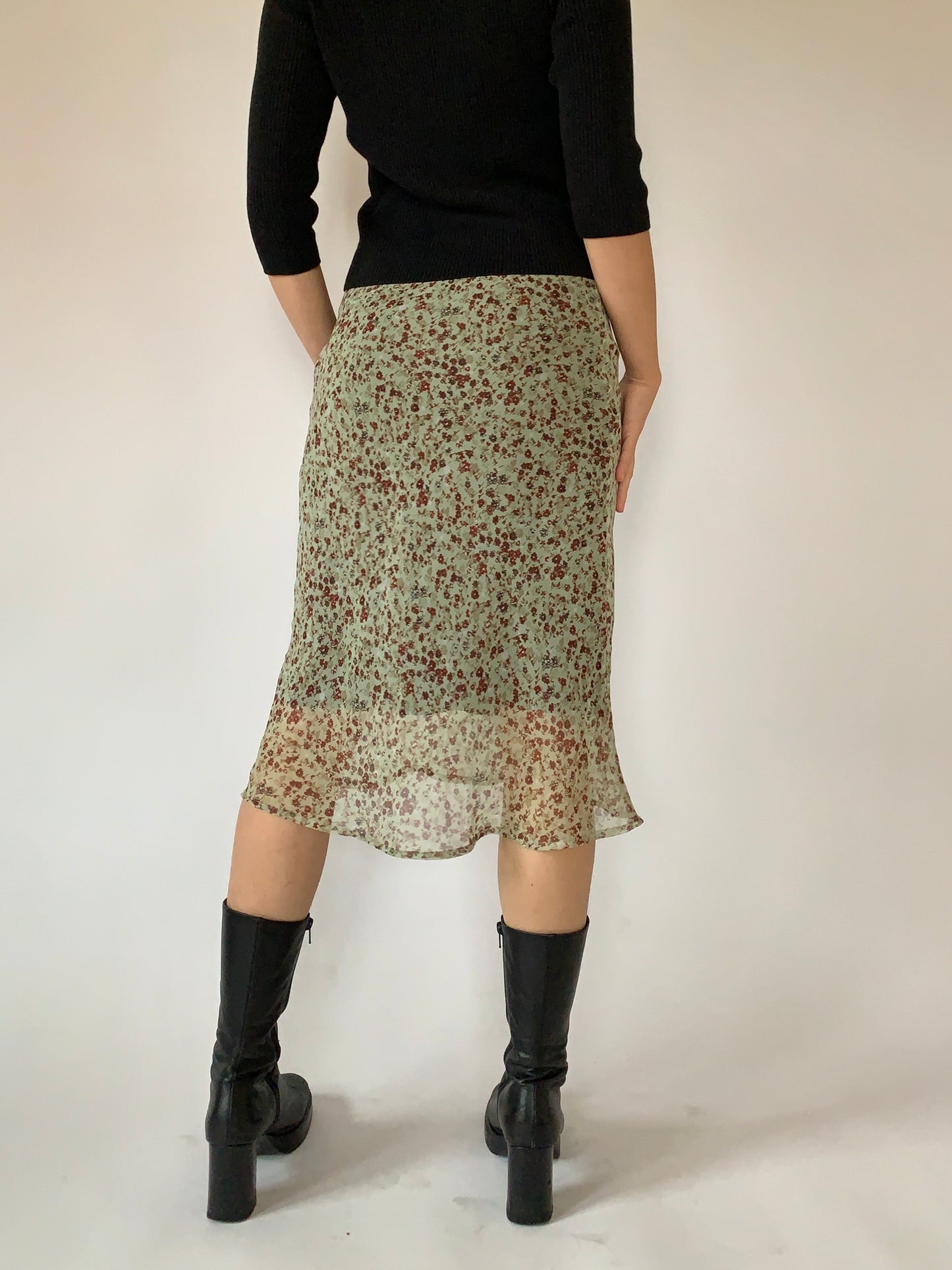 Y2K Midi Skirt - Small
