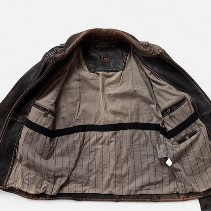 Wilson’s Distressed Genuine Leather Jacket (S/M)