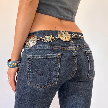 Western Concho Chain Belt