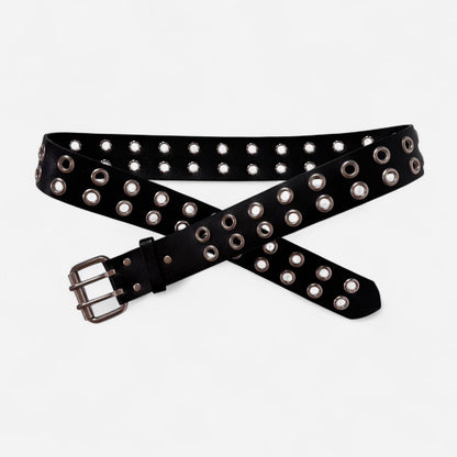 Black Grommet Belt