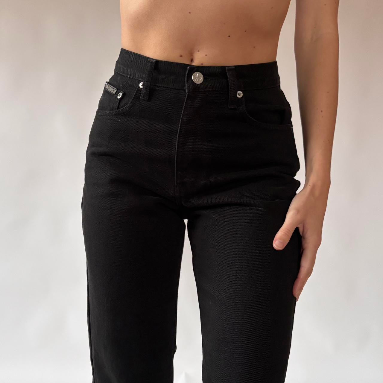 90s Black Calvin Klein Jeans (XS)