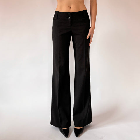 2000s Pinstripe Trousers (S)