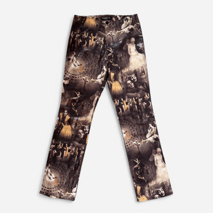 Y2K Novelty Print Pants (M)