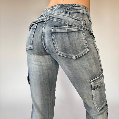 2000s L.E.I. Cargo Jeans (S)