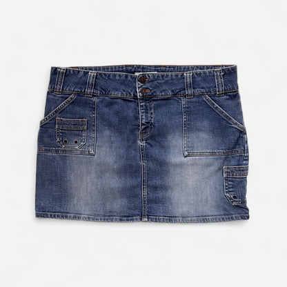 2004 Denim Mini Skirt (XL)