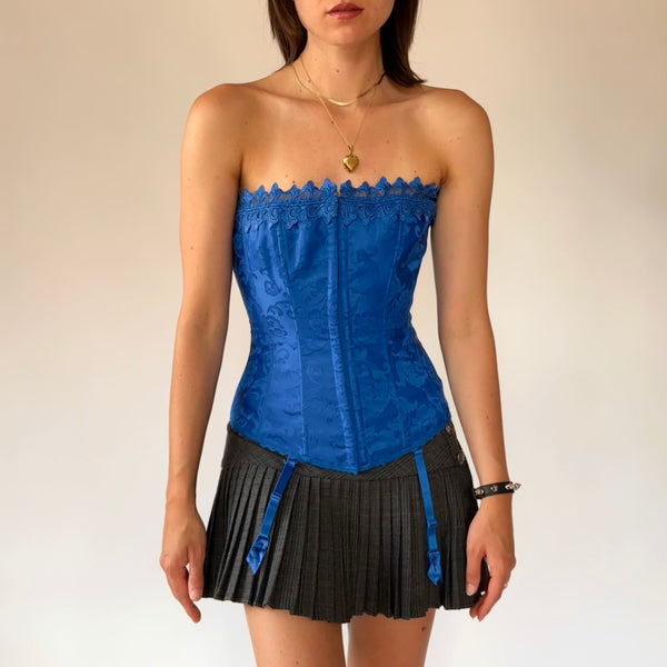 Frederick’s of Hollywood Royal Blue Corset (S)