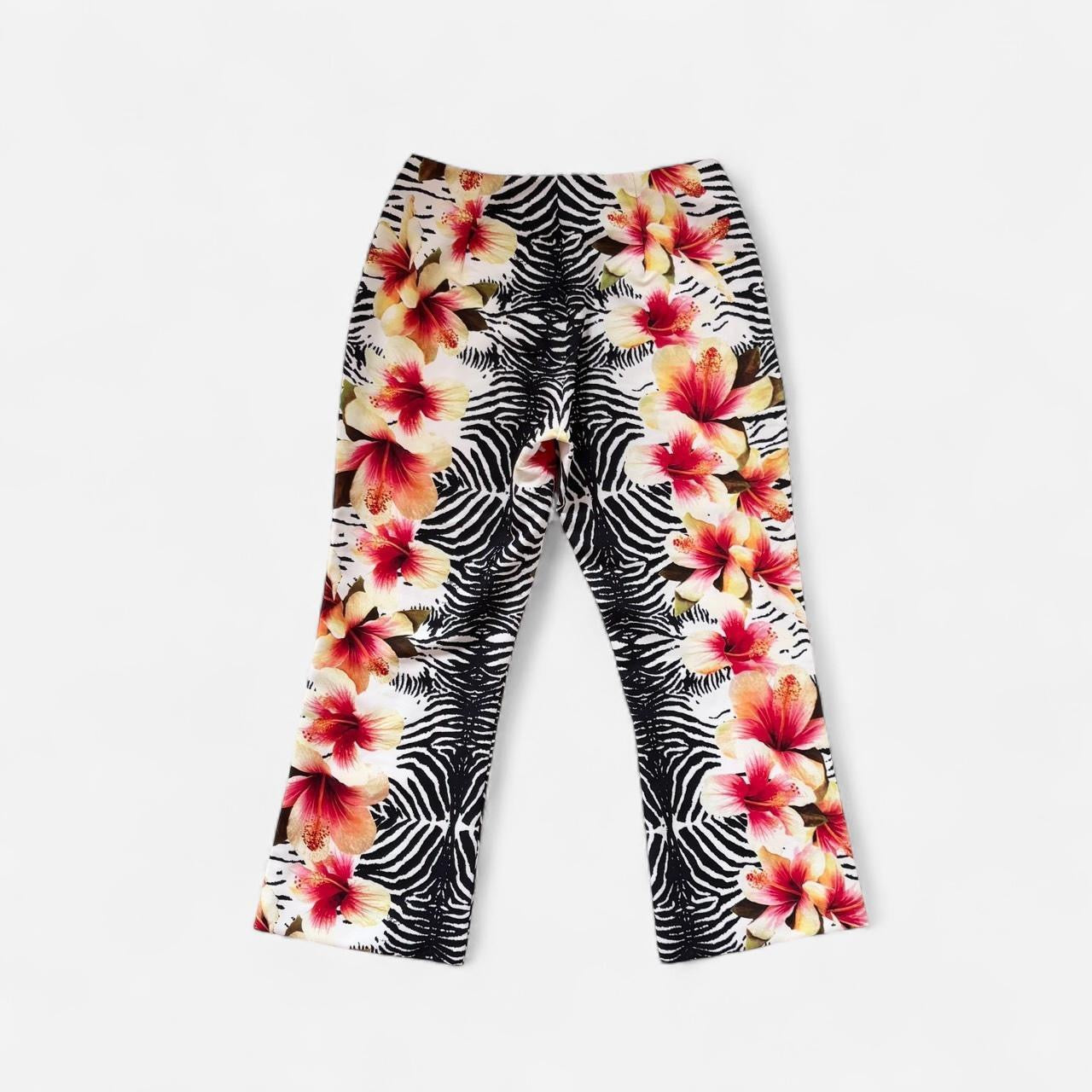 Y2K Caché Printed Flares (M)