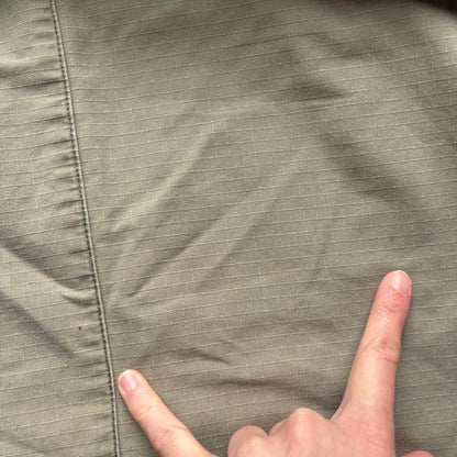 Y2K Cargo Zipper Midi Skirt (S)