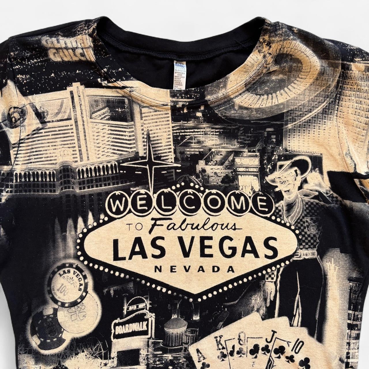 Y2K Las Vegas Graphic Tee (L)