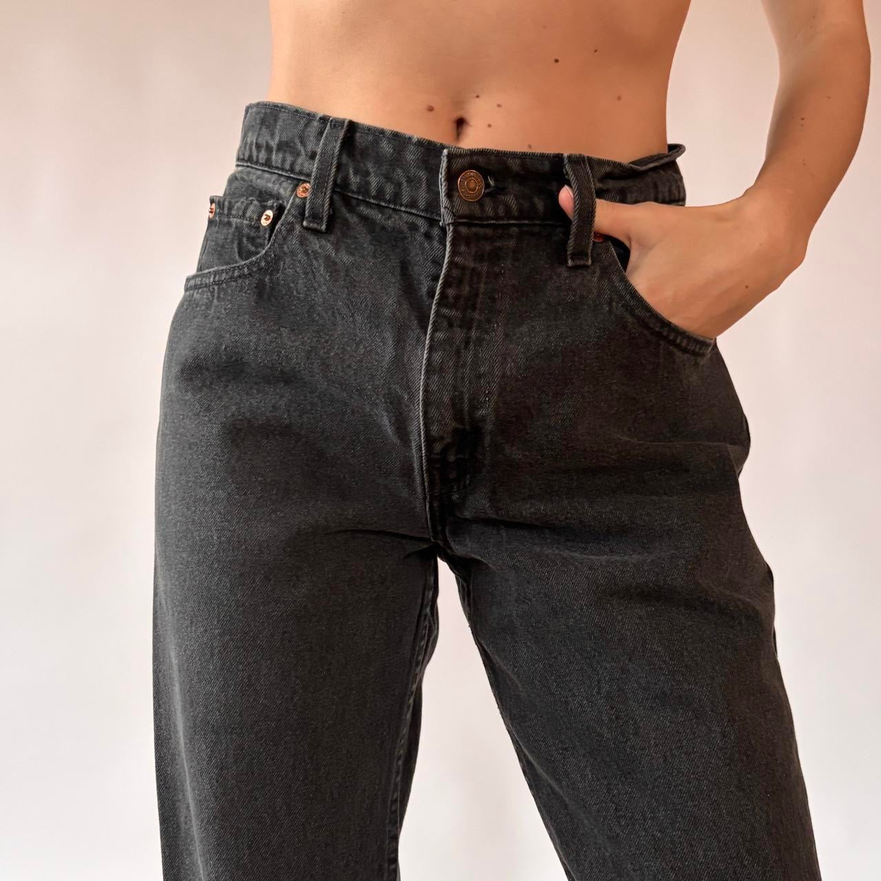 90s Levi’s Black 550 Jeans (S)