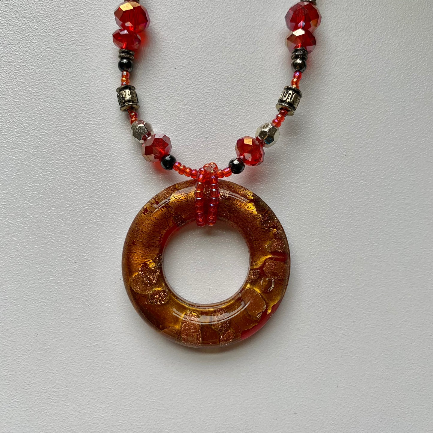 Glasswork O Ring Necklace