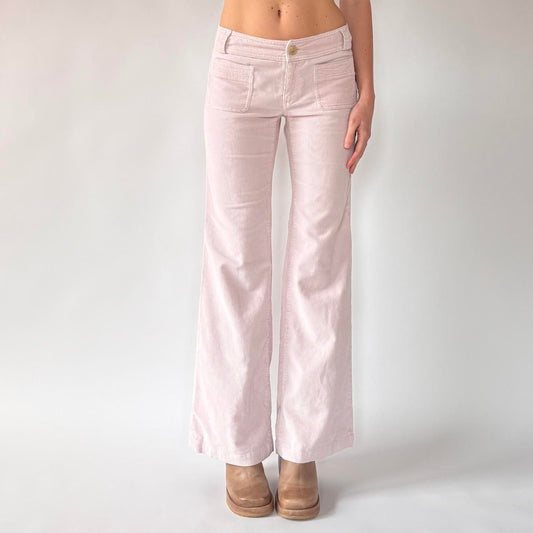 Y2K Baby Pink Corduroys (XS)