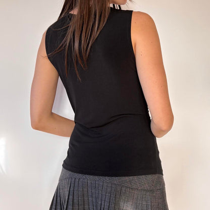 Y2K Ruched Sequin Top (M)