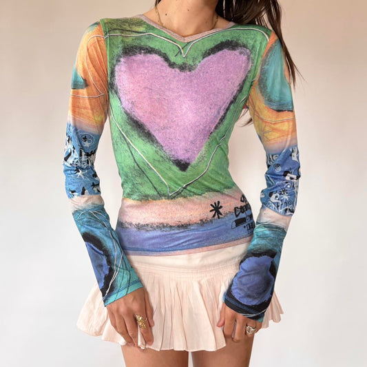 Cop Copine Graphic Top (M)