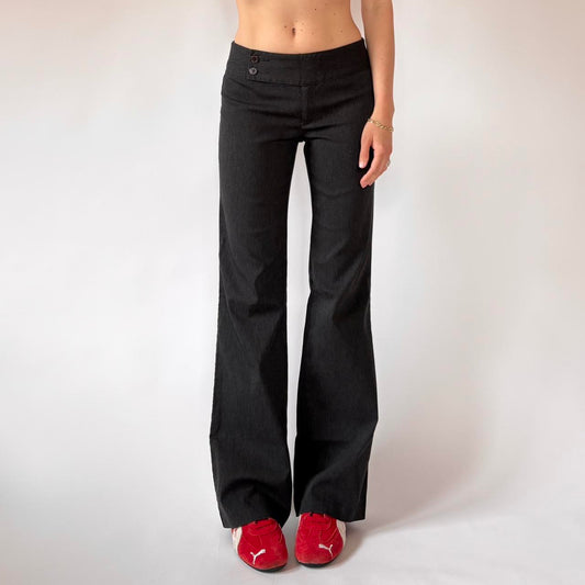 Y2K Gray Office Trousers (XS)