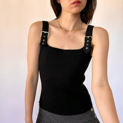 90s Silk Buckle Tank (M)