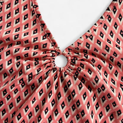 Y2K O-Ring Halter Top (S)