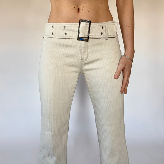 Y2K Belted Flares (S)