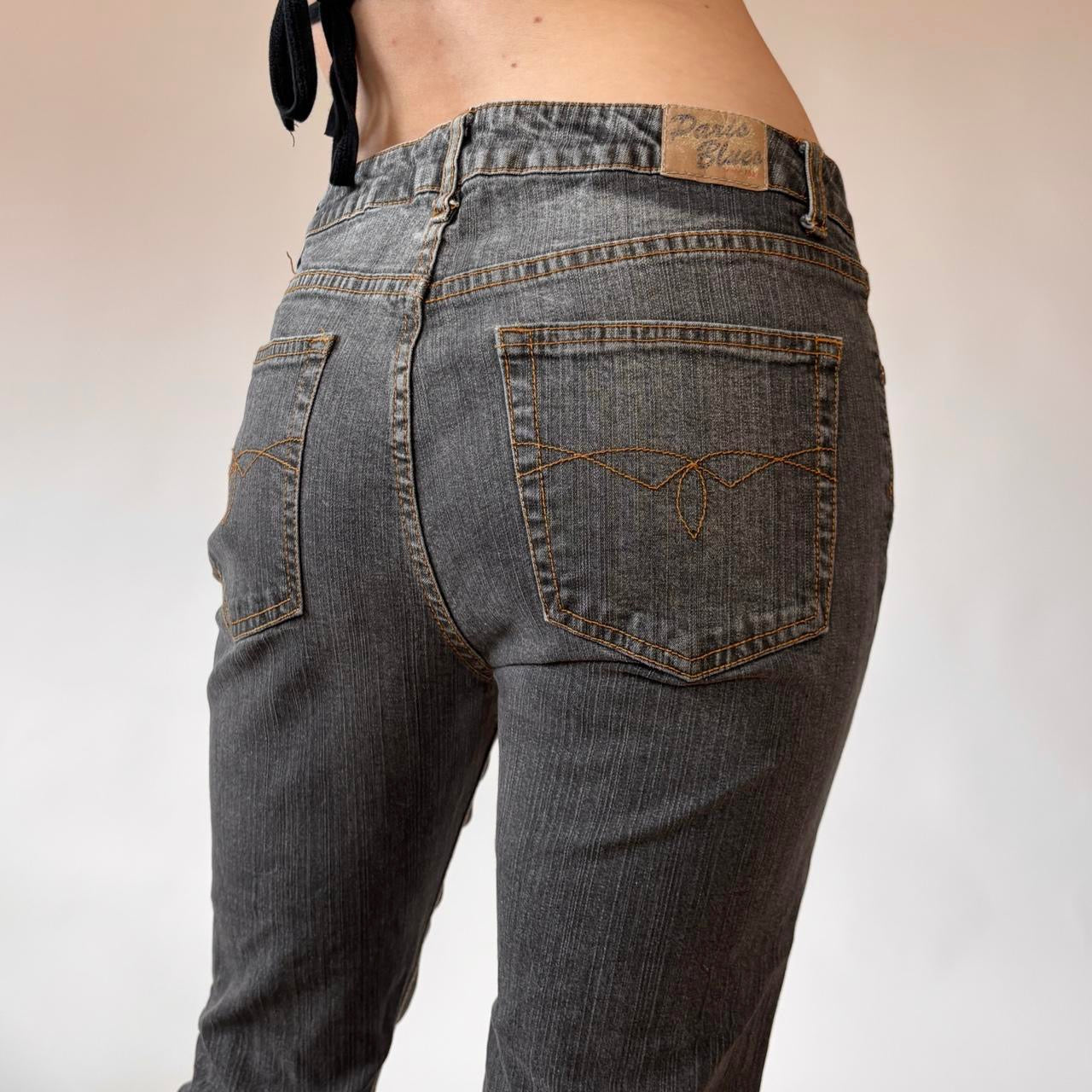 90s Gray Flare Jeans (S)