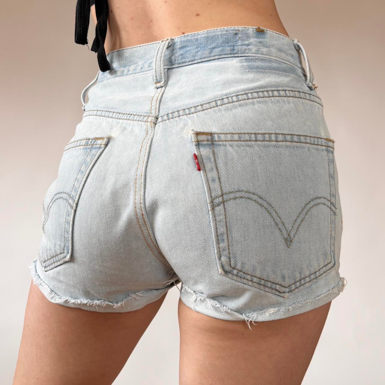 Vintage Levi’s Cutoff Denim Shorts (XS)