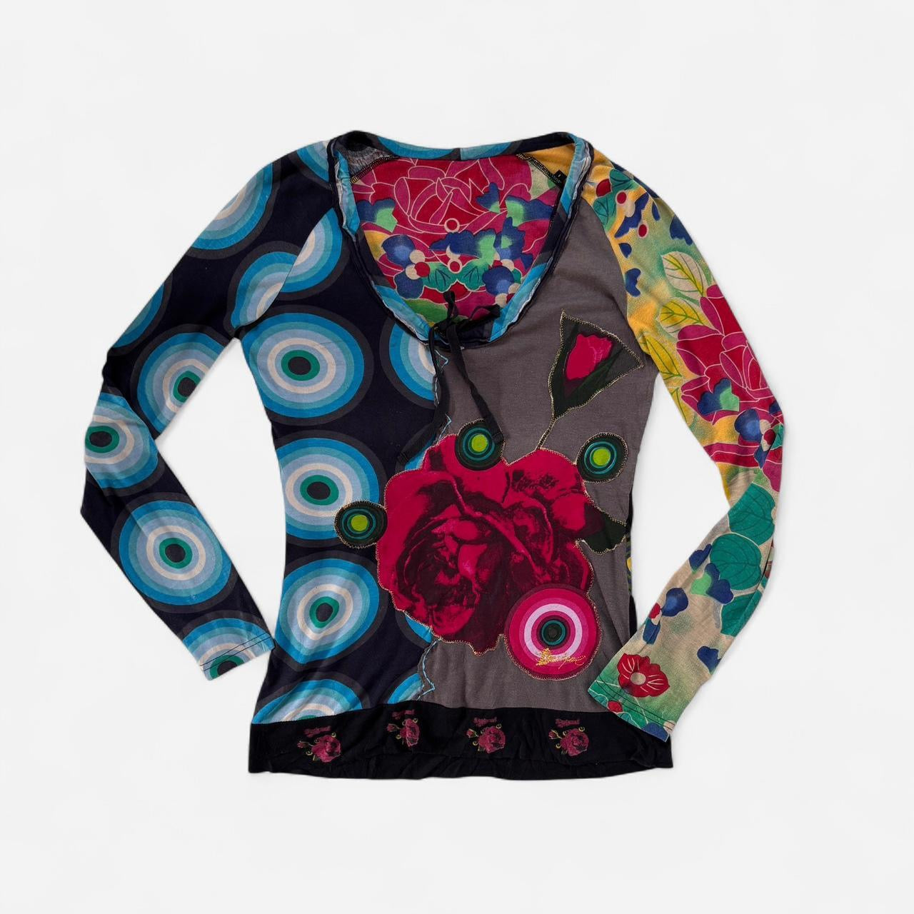 Desigual Graphic Longsleeve Top (L)