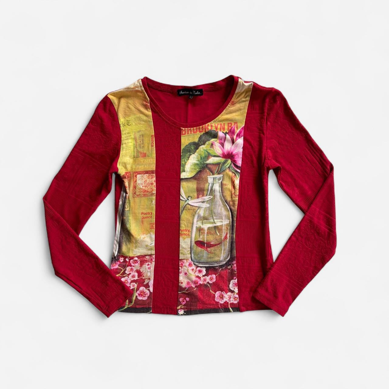 French Y2K Still Life Top (XS/S)