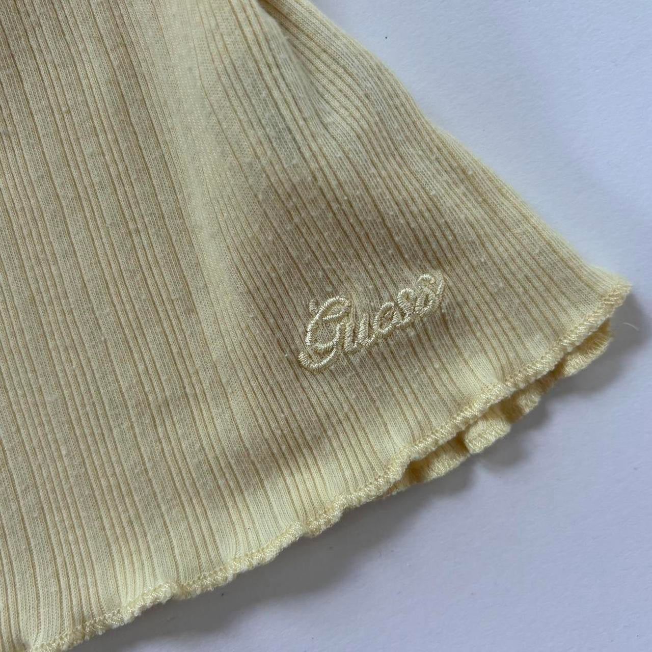 Y2K Guess Lacy Yellow Cami (XS/S)