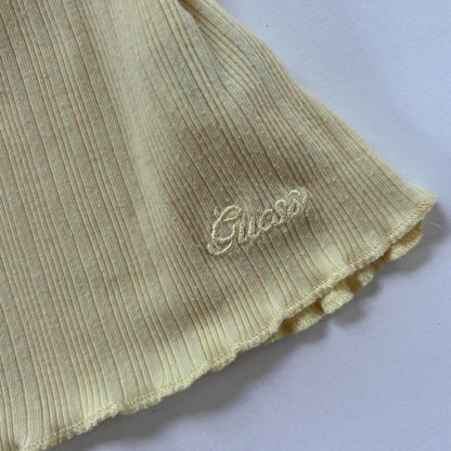 Y2K Guess Lacy Yellow Cami (XS/S)