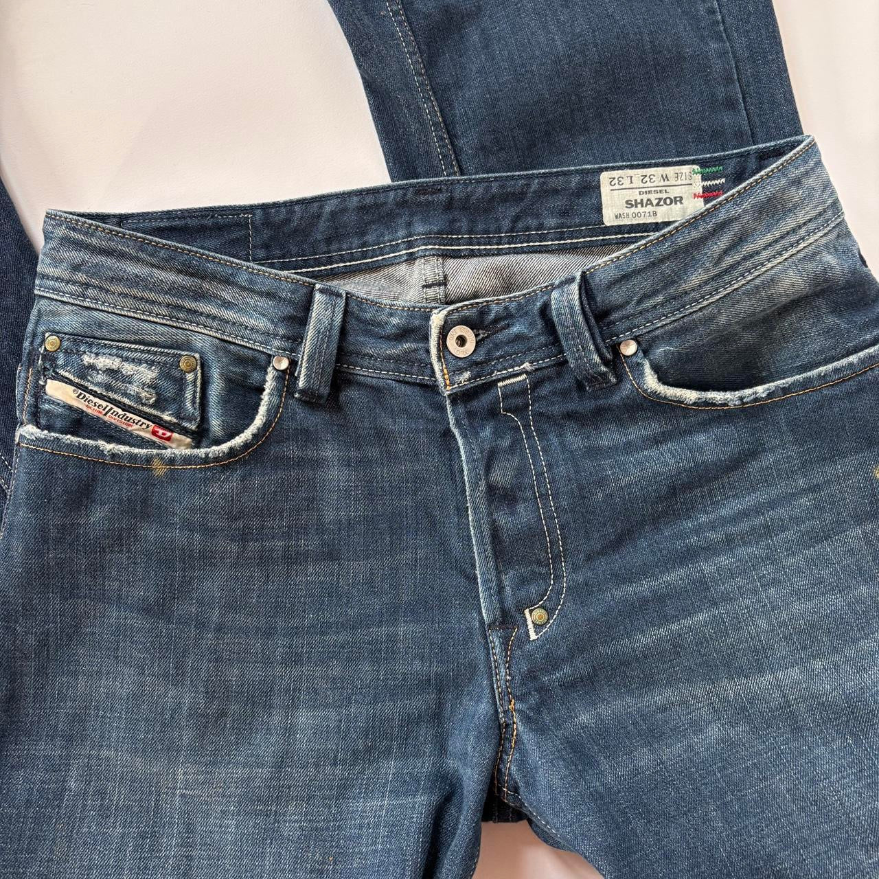 Diesel Dark Wash Boyfriend Jeans (L)