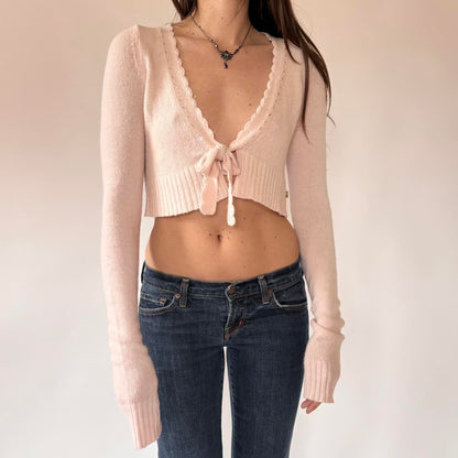 Y2K Hollister Ballet Cardigan (M)