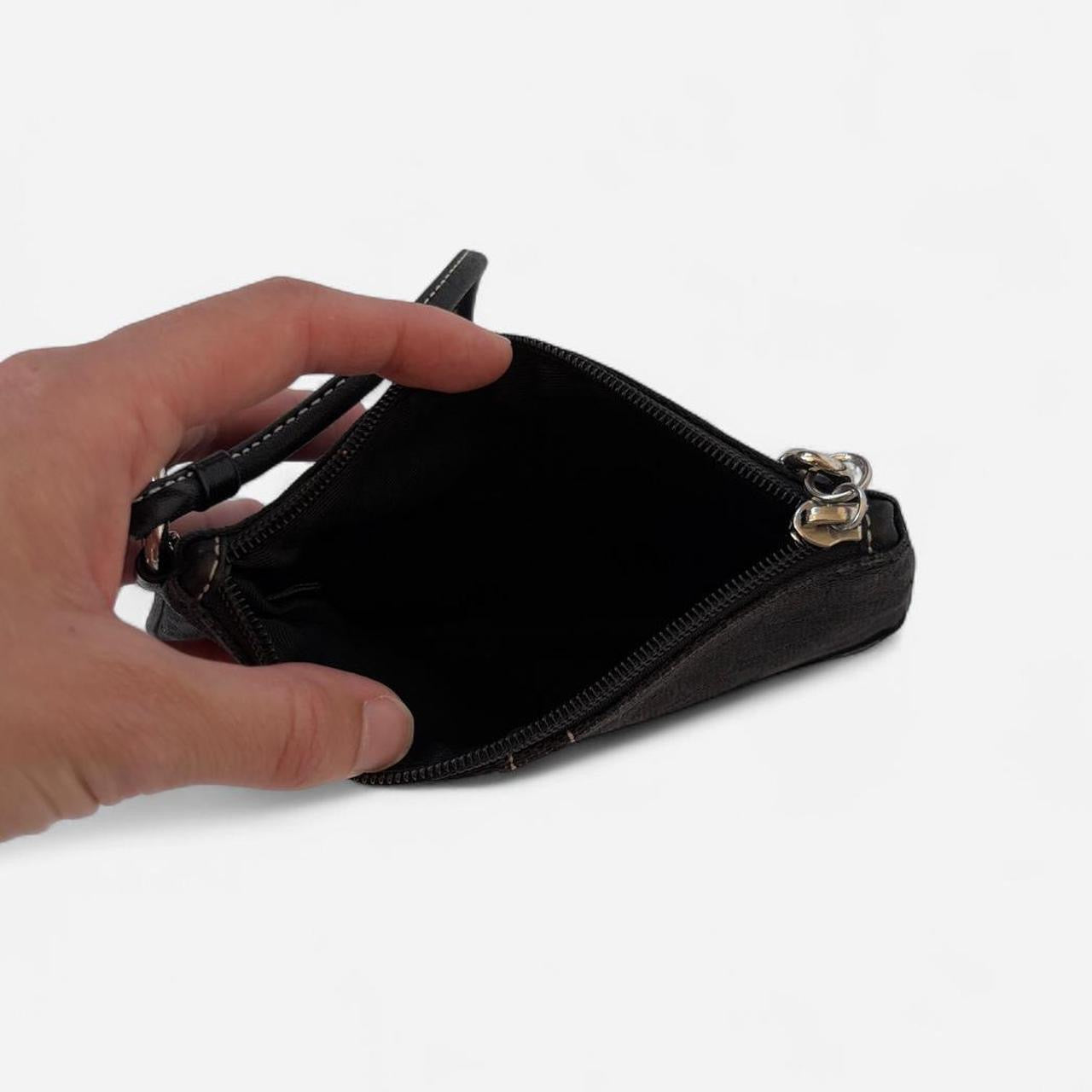 Coach Monogram Wristlet