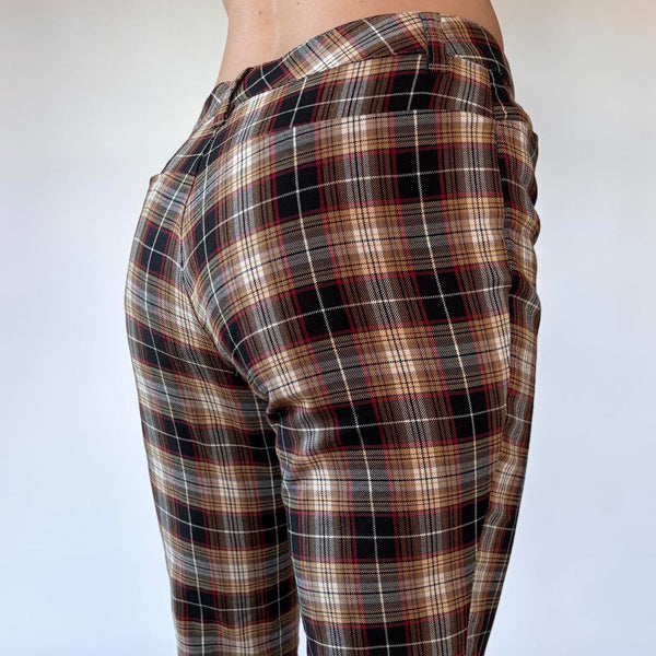 Autumn 2001 Old Navy Plaid Flares (S)