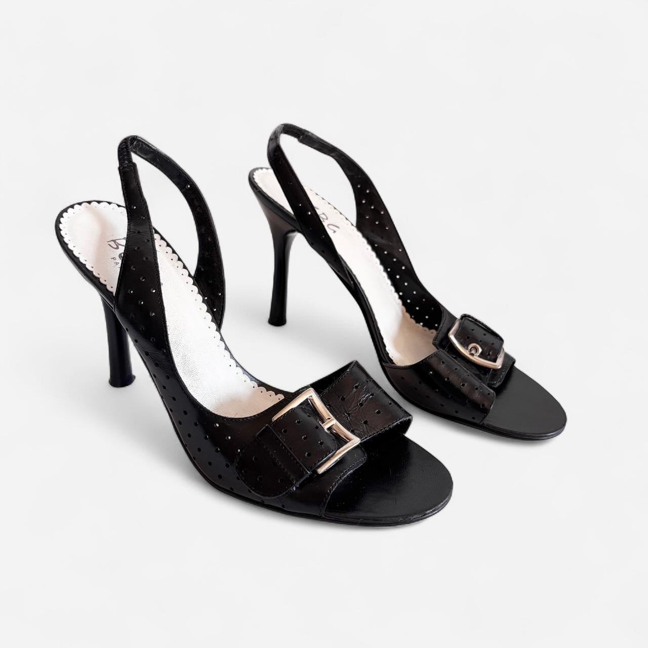 Y2K BCBG Buckle Heels (8)