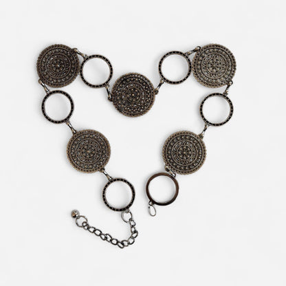 Medallion Chain Belt