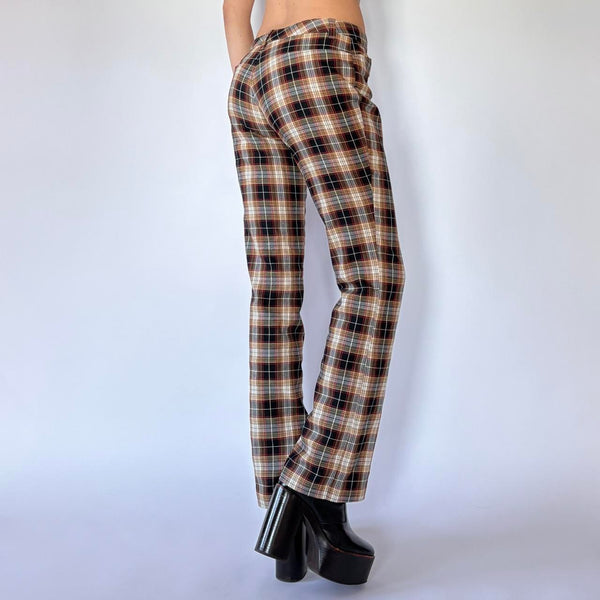 Autumn 2001 Old Navy Plaid Flares (S)