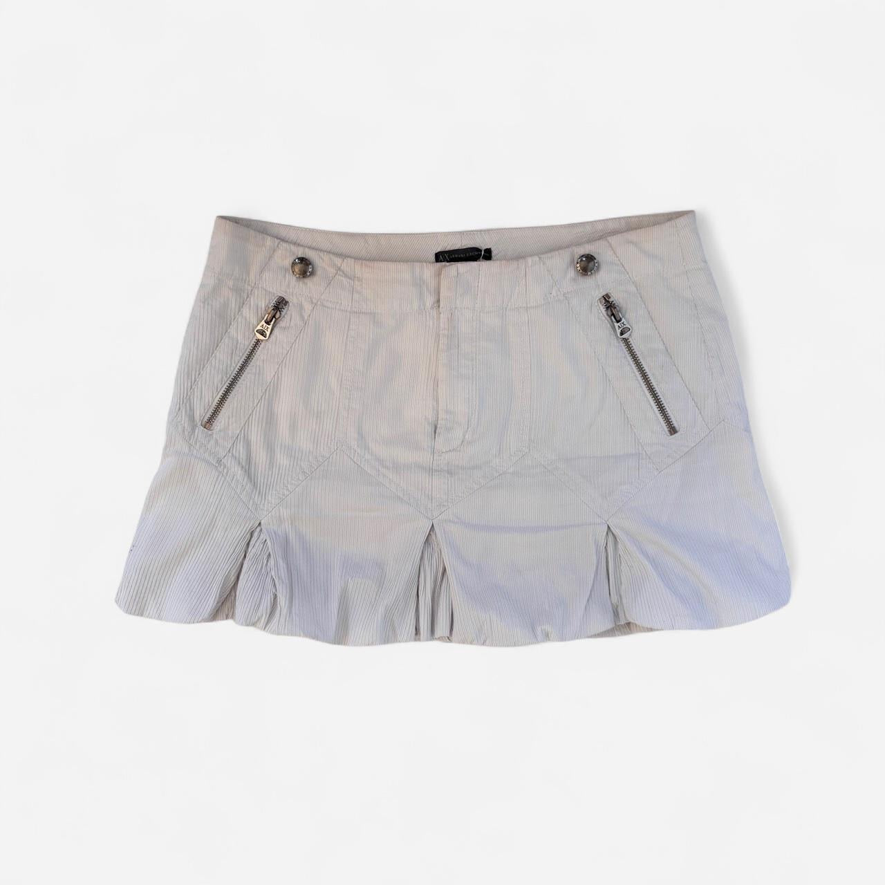Y2K Armani Bubble Mini Skirt (S)