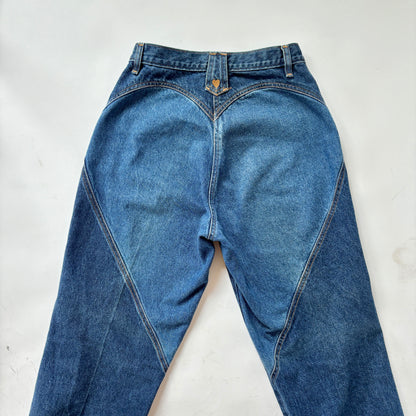 80s Western Heart Jeans (S)