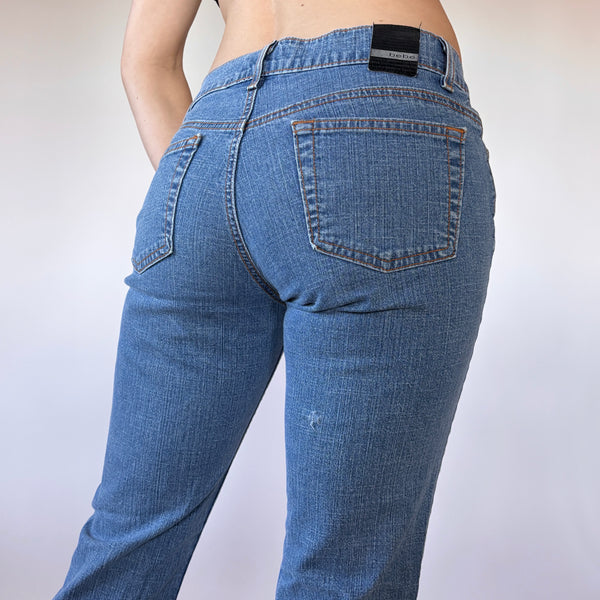 Bebe Y2K Low Rise Jeans (XS)